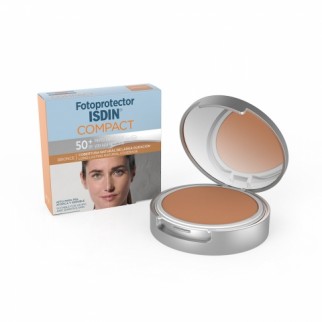ISDIN FOTOPROTECTOR IP50 COMPACT OIL FREE BRONCE 10G