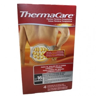 THERMACARE PARCHES DOLOR LUMBAR Y CADERA 4UNID