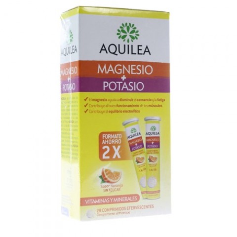 AQUILEA MAGNESIO+POTASIO 28CP EFERV. (2X14)