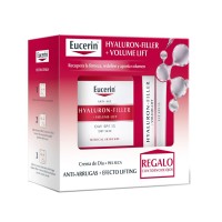 EUCERIN HYALURON-FILLER VOLUME LIFT CREMA DIA FPS15 PIEL SECA 50ML + CONTORNO DE OJOS 15ML