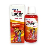 LACER FLUOR DIARIO 0,05% SABOR FRESA 500ML