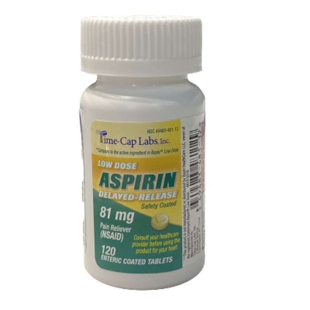 ASPIRINA LOW 81MG 120TAb