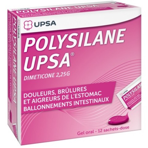 UPSA POLYSILANE GEL ORAL 12 BOLSITAS