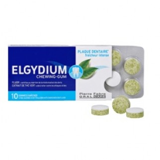 ELGYDIUM CHEWING-GUM THE VERT 10U