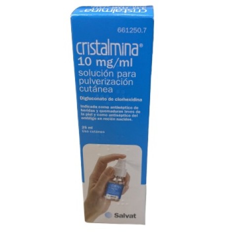 CRISTALMINA PULVERIZADOR 10MG/ML 25ML