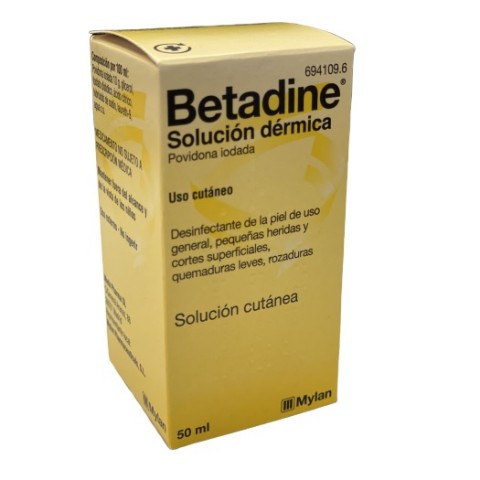 BETADINE SOLUCION DERMICA 50ML