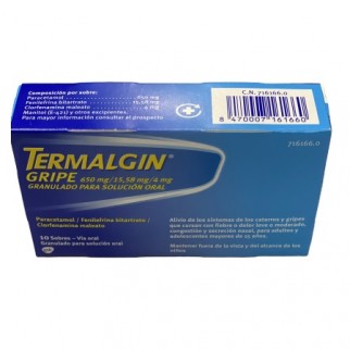 TERMALGIN GRIPE 650 POLCO SOLUCION