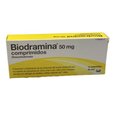 BIODRAMINA 12 COMP