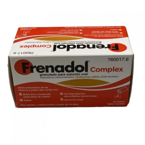 FRENADOL COMPLEX GDO 10 SOBRES