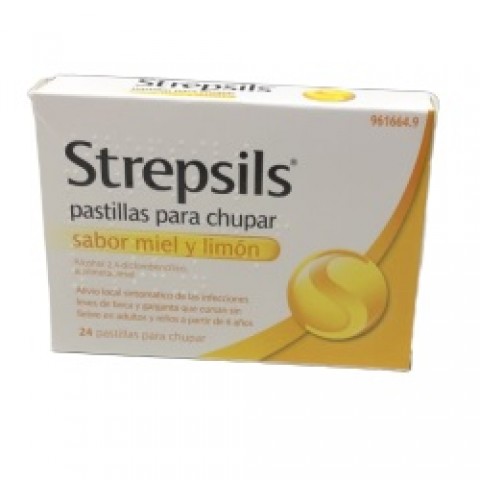 STREPSILS MIEL Y LIMON 24 PASTILLAS