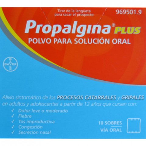 PROPALGINA PLUS 10 SOBRES