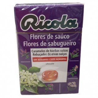 RICOLA CARAMELOS SIN AZUCAR - FLORES DE SAUCO 50G