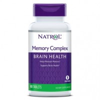 NATROL MEMORY COMPLEX BRAIN HEALTH 60 TABLETAS