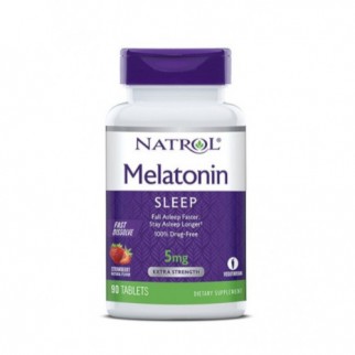 NATROL MELATONIN 5MG F/D  TAB-90 FRESA