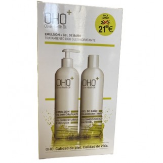 OHO+ OLEOHIDRATANTE EMULSION 380ML+GEL BAÑO 400ML