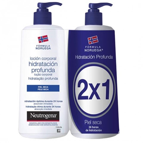 NEUTROGENA LOCION CORPORAL HIDRATACION PROFUNDA PIEL SECA 2X750ML