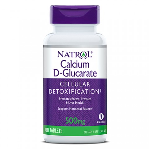 NATROL CALCIO D-GLUCARATE 60 TABLETAS