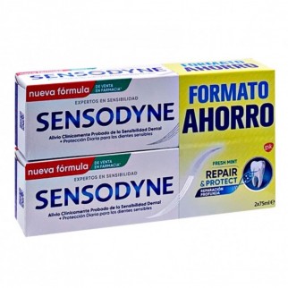 SENSODYNE PASTA REPAIR&PROTECT FRESH MINT 2X75ML