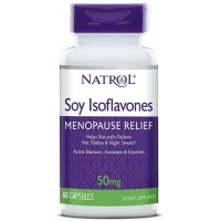 NATROL SOY ISOFLAVONES 50MG 60 CAPSULAS