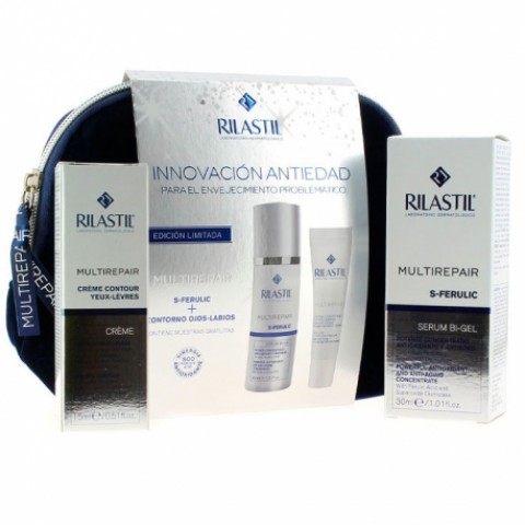 RILASTIL MULTIREPAIR S-FERULIC SERUM BI-GEL 30ML+CONTORNO DE  OJOS LAB 15ML