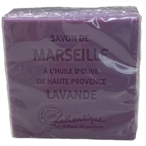 LOTHANTIQUE SAVON MARSEILLE LAVANDE 100%VEG 100G