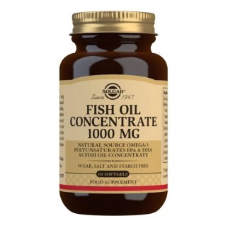 SOLGAR FISG OIL CONCETRATE 1000 MG 60 CAP