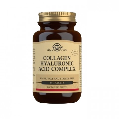 SOLGAR HYALURONIC ACID COLLAGEN COMPLEX 30 CAP