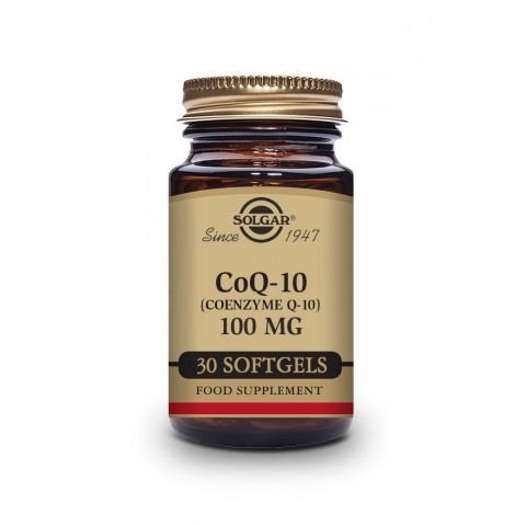 SOLGAR COENZYME Q10 100MG 30CAP