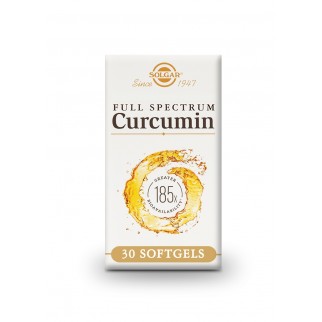 SOLGAR FULL SPECTRUM CURCUMIN 30 CP