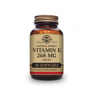 SOLGAR VITAMIN E 268 MG 50 CP